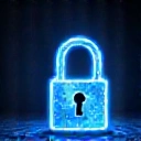 Secure lock icon representing data protection